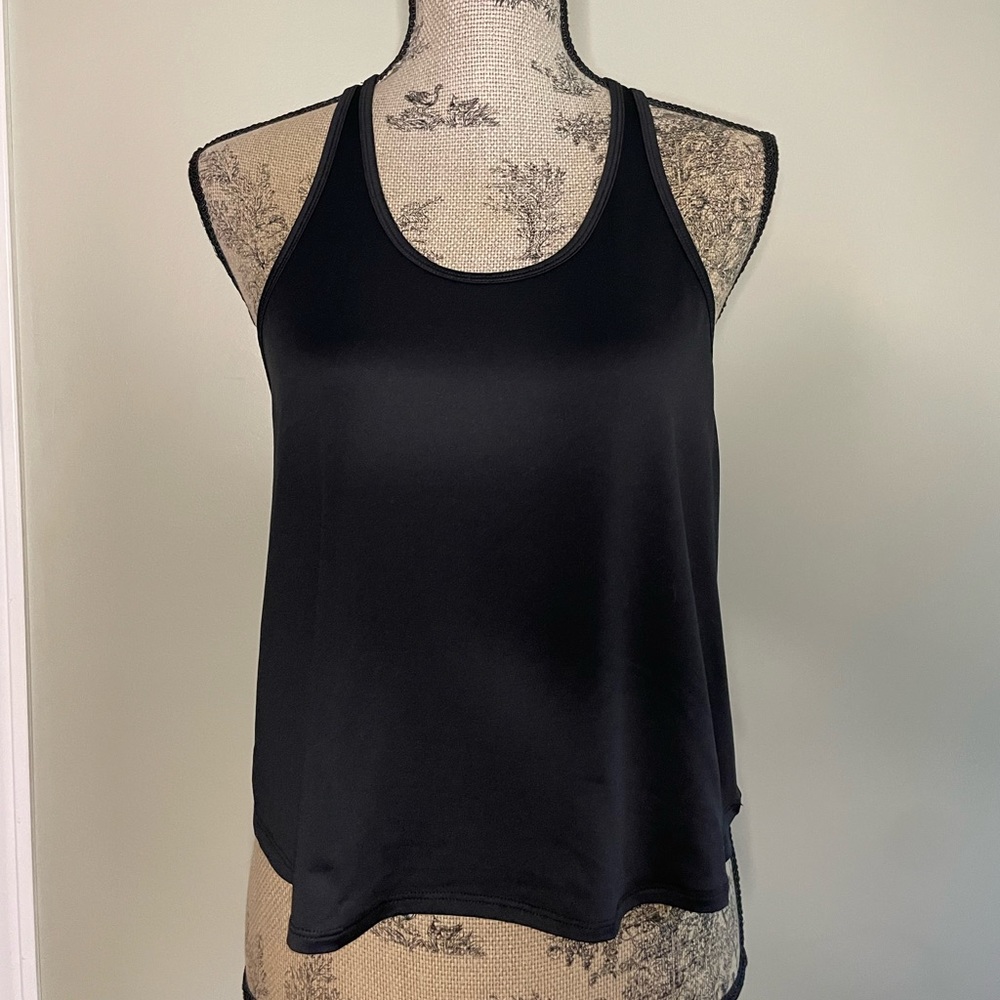 Kyodan black racerback workout top